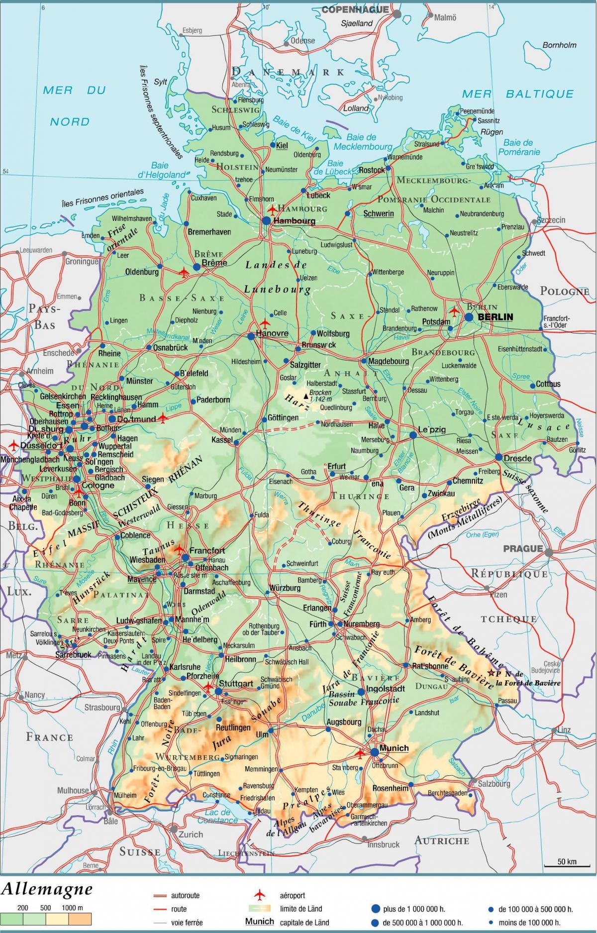 大きな地図で ドイツ